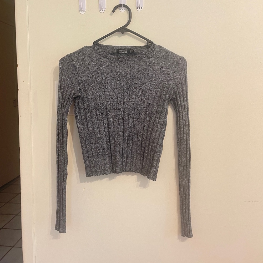 rib knit crop top